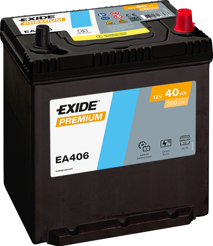 BATTERI 12V 40AH.