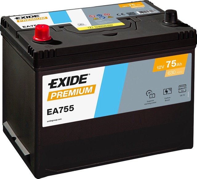 BATTERI 12V 75AH     SA755.
