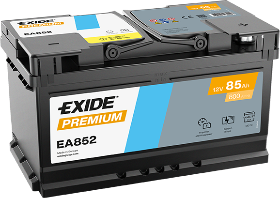 EXIDE BILBATTERI  12V 85AH