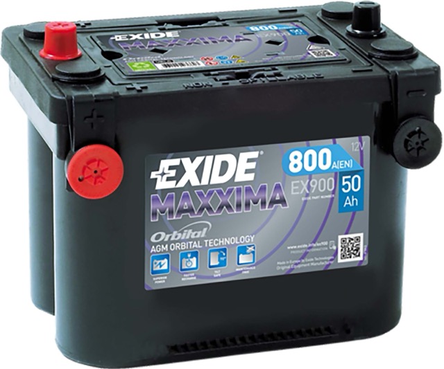 AGM MAXXIMA 12V 50AH  800CCA.