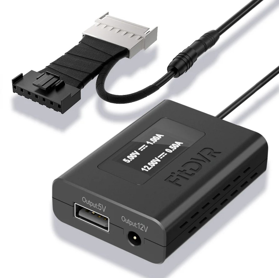 FITDVR DASHCAM POWER ADAP