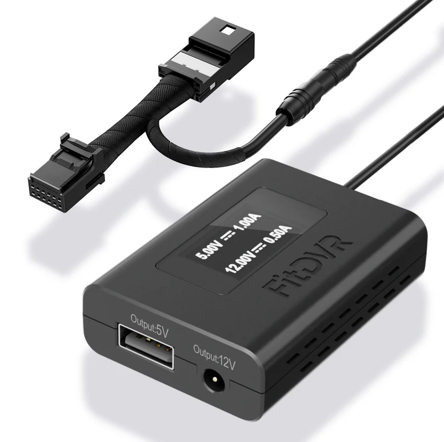 FITDVR DASHCAM POWER ADAP