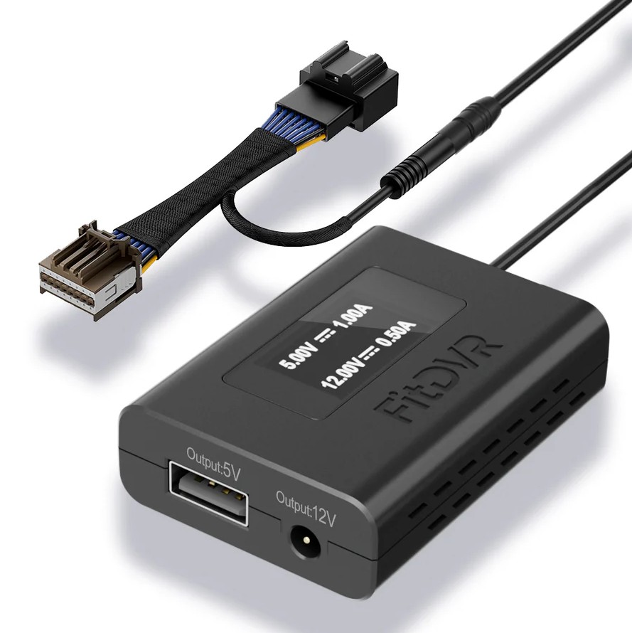 FITDVR DASHCAM POWER ADAP