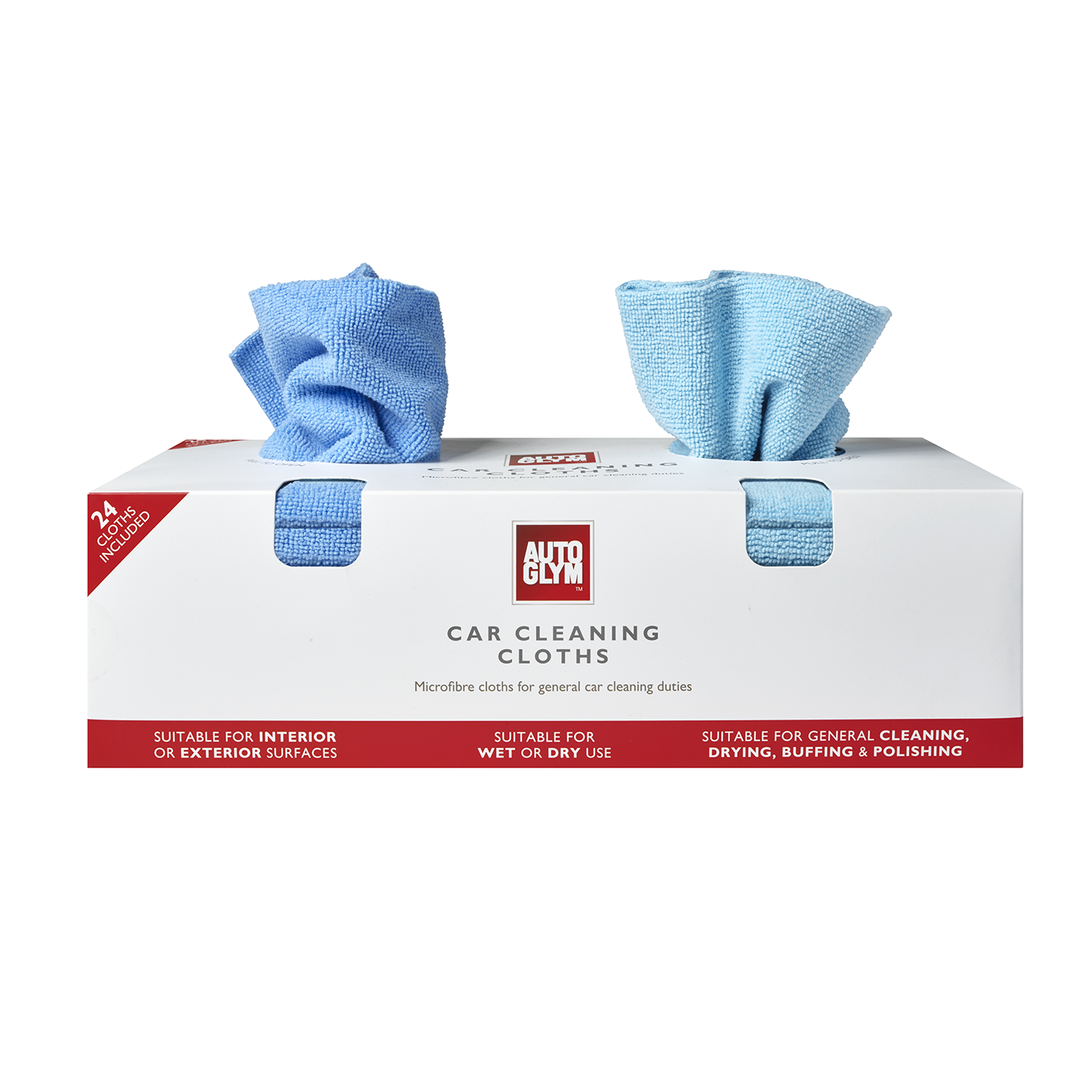 CAR CLEANING CLOTHS 24PK