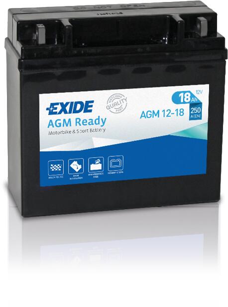 4584 EXIDE MC AGM12-18