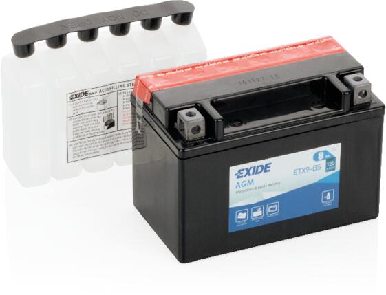 4595 EXIDE MC ETX9-BS