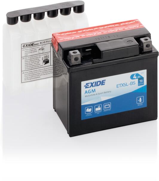 4592 EXIDE MC ETX5L-BS