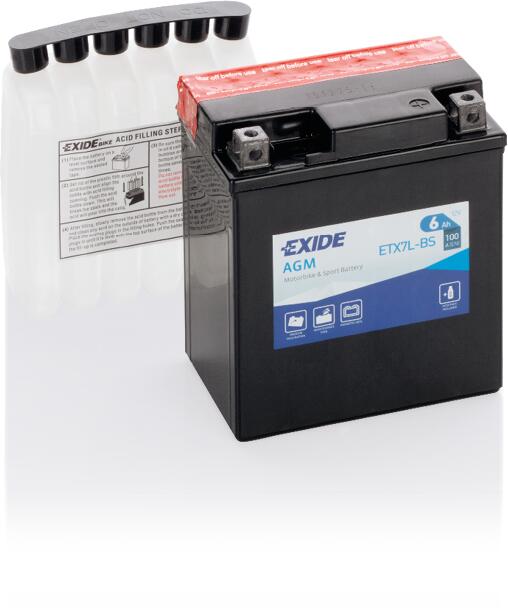 EXIDE MC ETX7L-BS