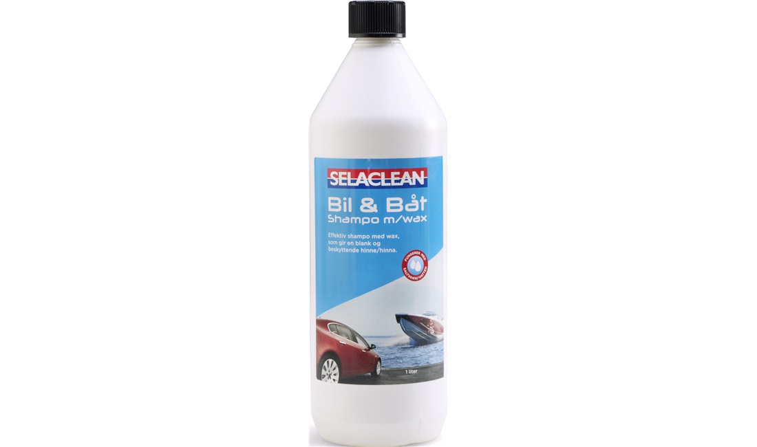 Selaclean Bil & Båtshampoo med voks
