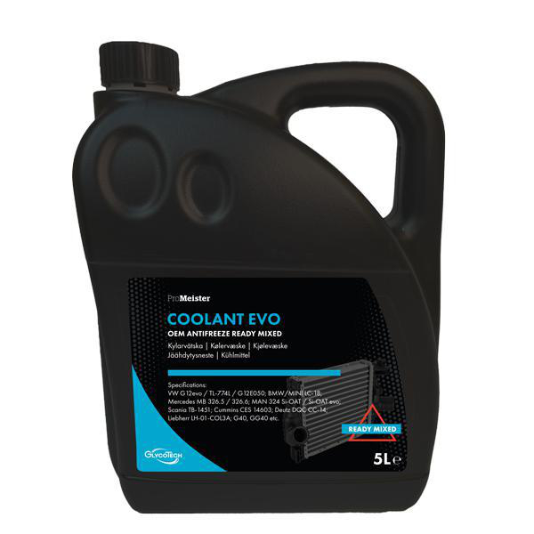 Glykol OEM COOLANT EVO Ready Mixed - 5 liter