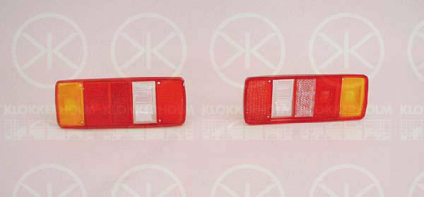 Baklykteglass M/refleks V/h