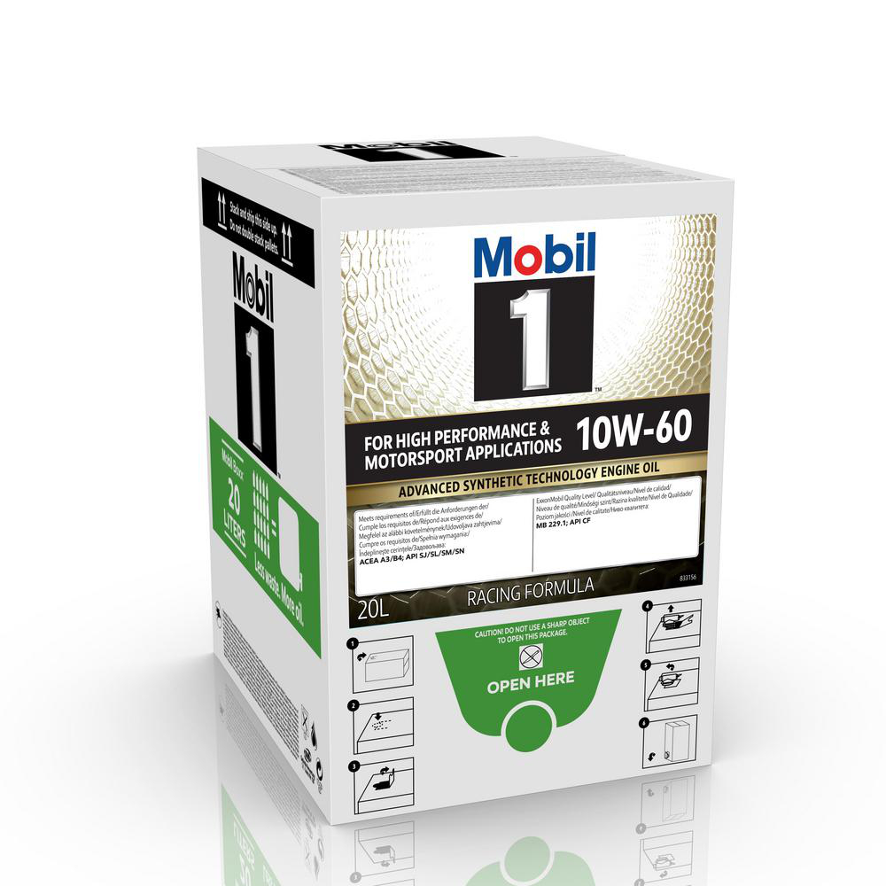 Mobil 1 10W-60 Bag-In-Box 20L