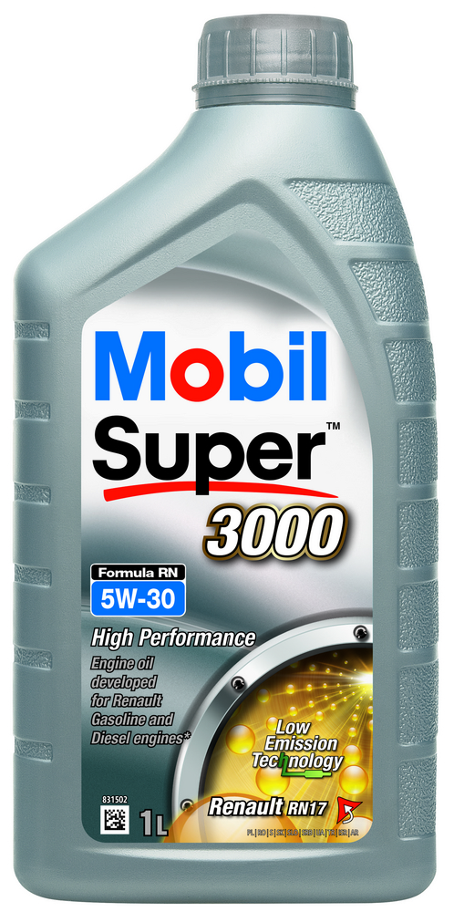 MOBIL SUPER 3000 FORMULA RN 5W-30