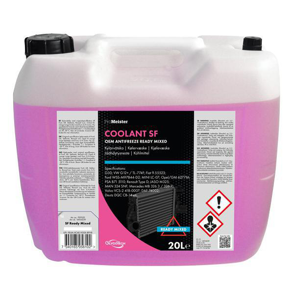 Glykol OEM COOLANT SF Ready Mixed - 20 liter