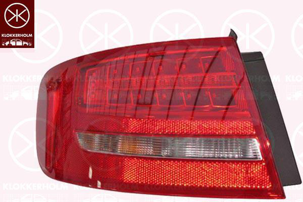 Baklys,led,ytre,m/lampeholder