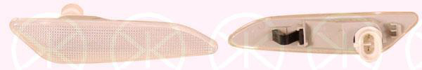 Sideblinklys Kompl. Hvit 05-