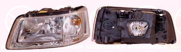 Lyskaster H4 El.just M/motor