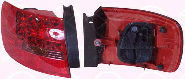 Baklykt Kompl.ytre Led Stv -08