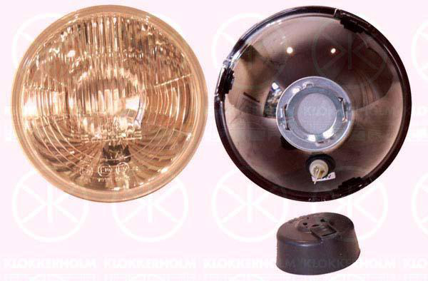 Lyskaster H4/r2 M/park 7" Buet