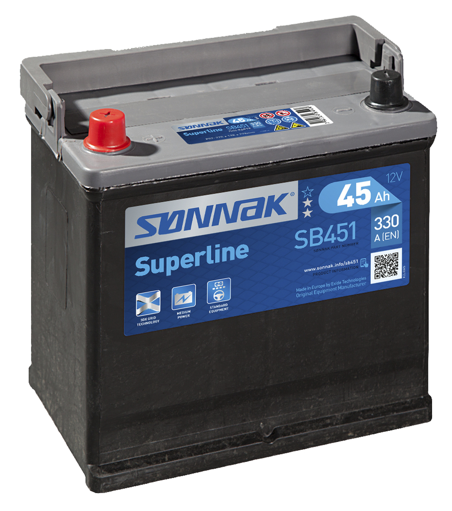 Batteri Start 12V 45Ah
