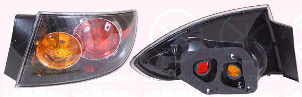 Baklys, Uten Lampeholder, Ytre