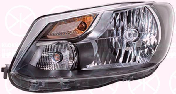 Lyskaster H4 El M/motor*caddy*