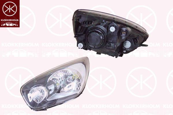 Hovedlyskaster, H4, M/motor Fo