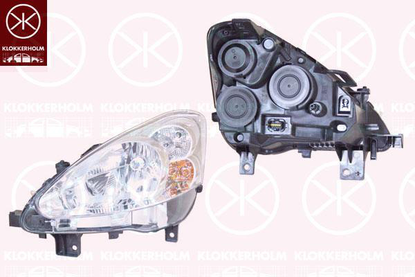 Hovedlyskaster, H4, M/motor Fo