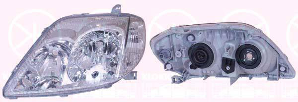 Lyskaster H7/hb3 El. Sed/stv.