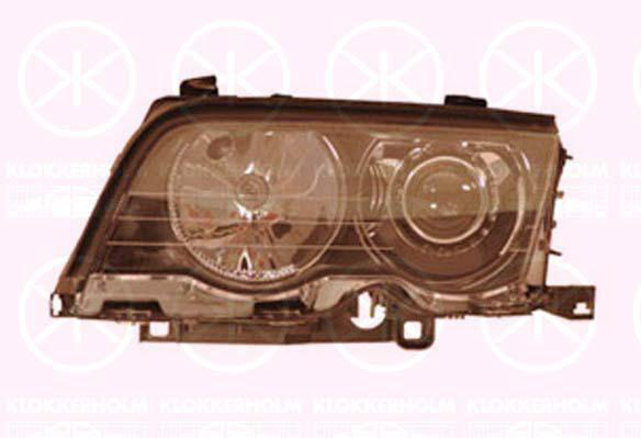 Lyskaster Xenon/h7 Sort Hus