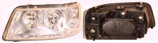 Lyskaster H7/h1 El.jus M/motor