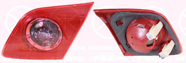 Baklys, Uten Lampeholder, Indr