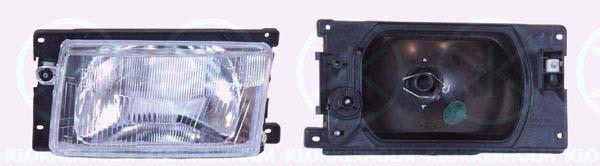 Lyskaster H4 El/man.jus 10/90-
