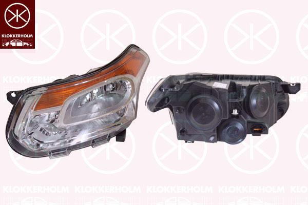 Lyskaster H7/h1 M/motor