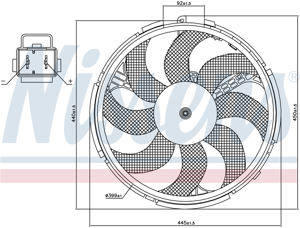 Radiator Ventilator Fiat Stilo 1,8 01-