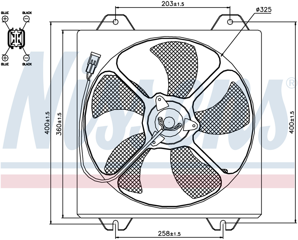 Radiator Chrysler Sebring 95-
