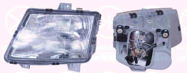 Lyskaster H4/h1 Man.just