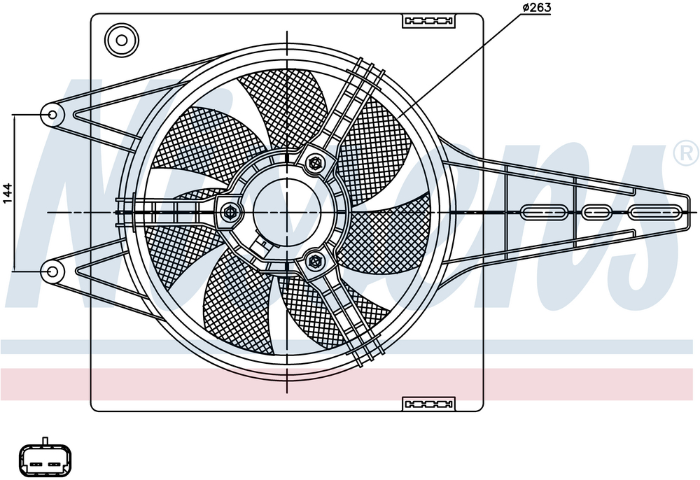 Radiator Fiat Brava/Bravo 1.2-1.4 95-