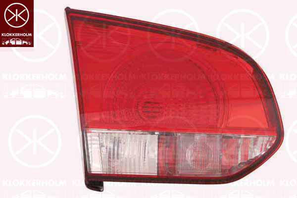 Baklys, Hella-type, Uten Lampe