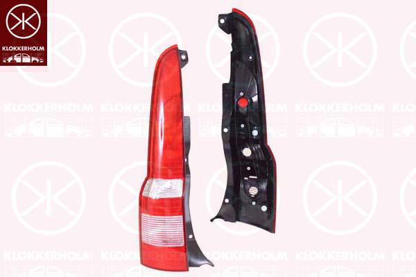 Baklys, Uten Lampeholder, Kaps