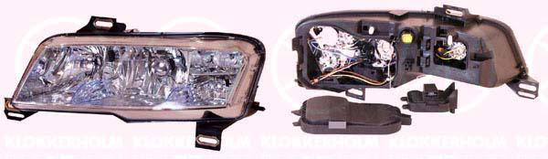 Forlykt Xenon/h7 M/motor 5dørs