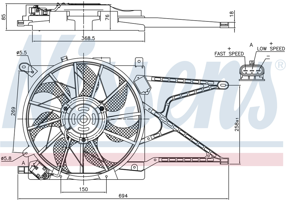 Radiator Opel Astra Zafira Td 98-