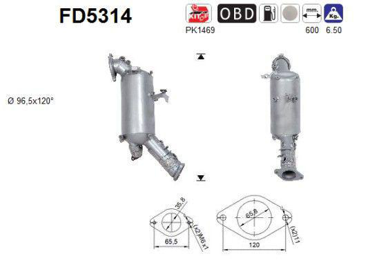 Partikelfilter (DPF)