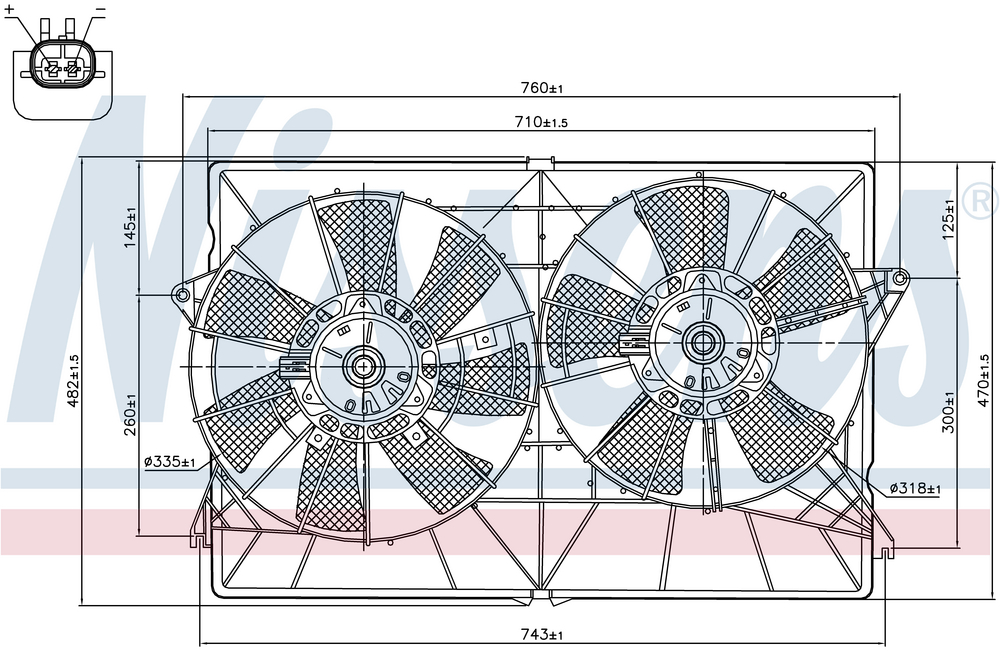 Radiator Chrysler Pacifica 05-