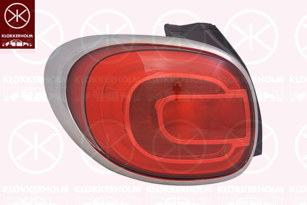 Baklys, Led, Uten Lampeholder,
