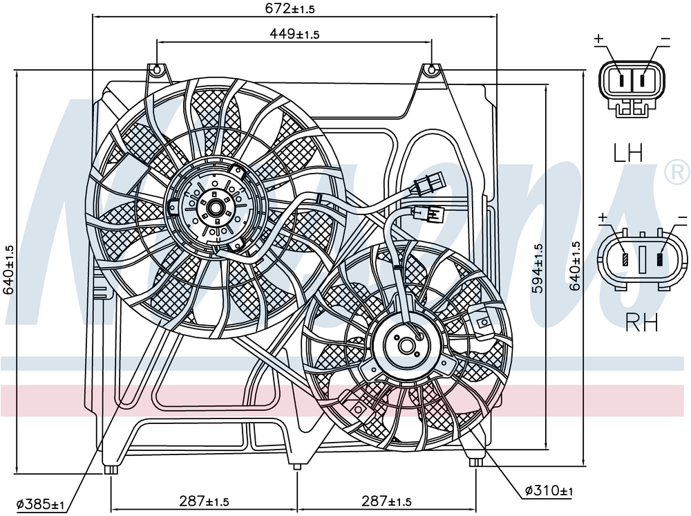 Radiator Kia Sorento 02-