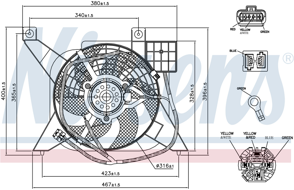 Radiator Peugeot 106 -Ac 96-