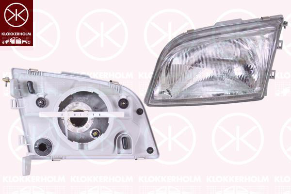Lyskaster H4 El.just -8/00 Tyc
