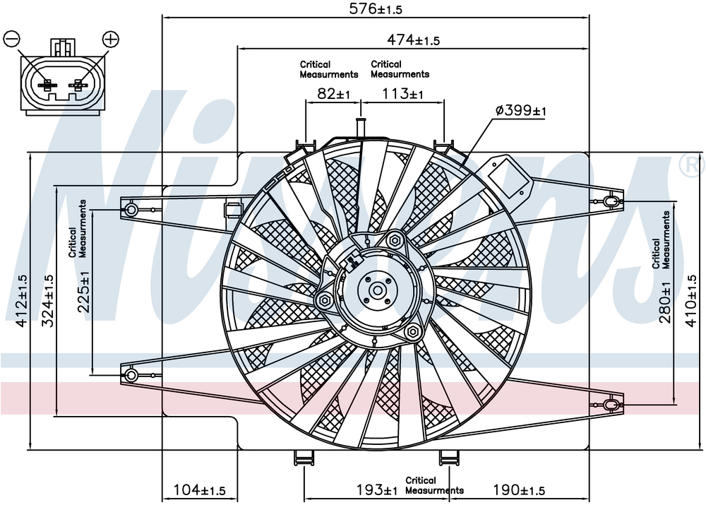 Radiator Alfa Romeo 147 1,6 00-