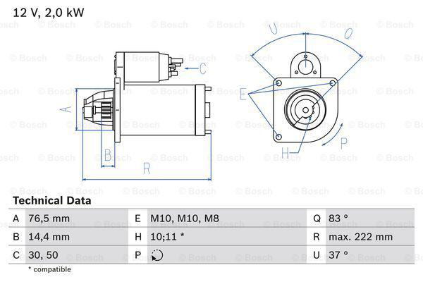 Starter-P11 -LAV